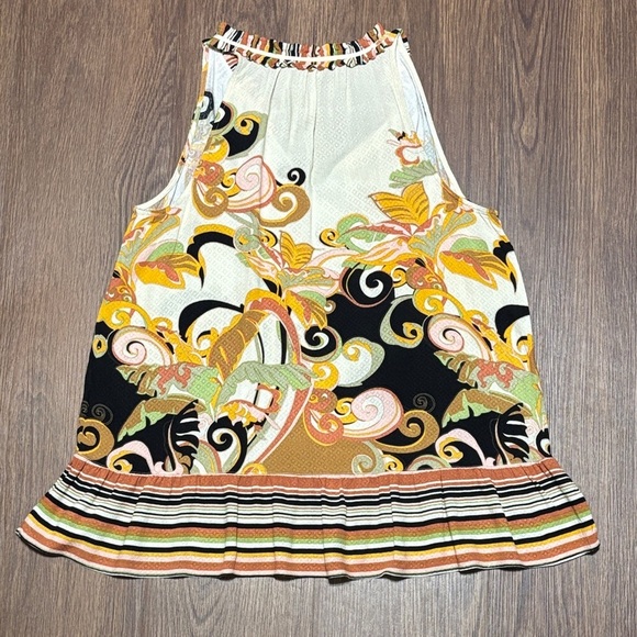 Rose & Olive Ruffled Multicolor Blouse - Picture 3 of 5